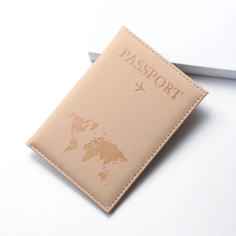DRAVEN — PU Leather Passport Holder Travel Wallet Unisex Design