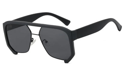 Irregular Frame Sunglasses – Retro Luxury Shades – Elegant Men's Accessory | Accessorio Uomo Elegante