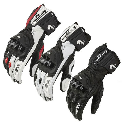 Motorcycle Leather Gloves – Windproof Riding Style