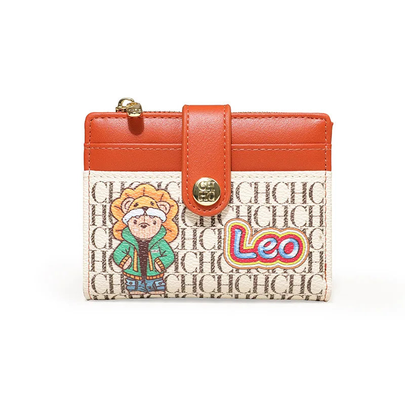 DRAVEN — Light Luxury Wallet Women Animal Print Design