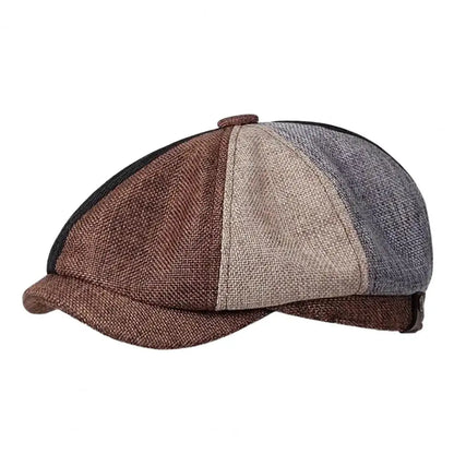 Retro Newsboy Cap – Classic English Street Style – Elegant Men's Accessory | Accessorio Uomo Elegante