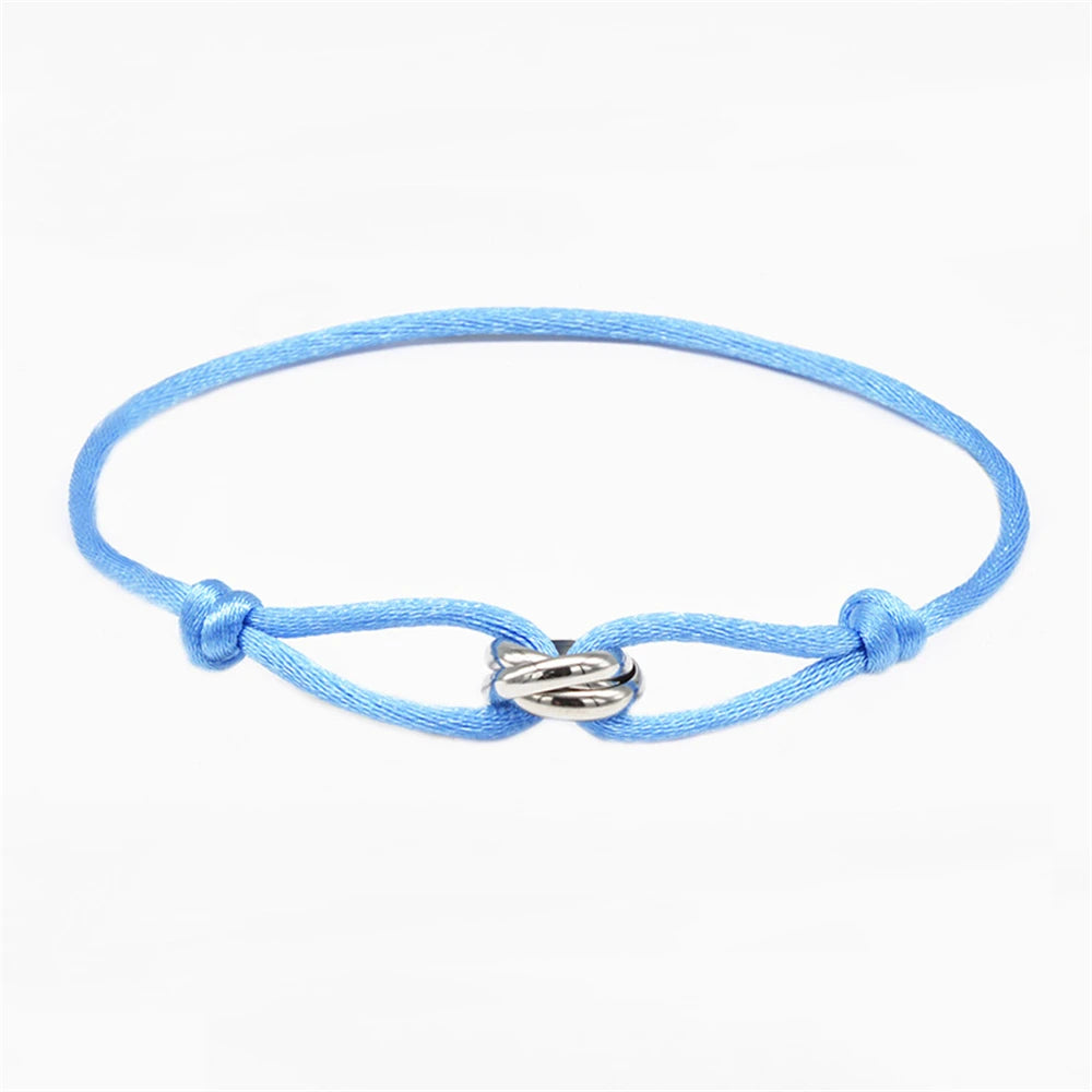 DRAVEN — Unisex Rope Bracelet with Metal Buckle