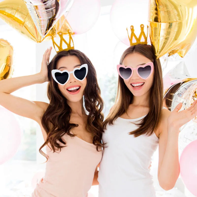 DRAVEN — Heart Shape Sunglasses – Trendy Street Love Party Shades