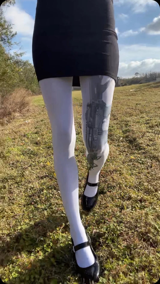 DRAVEN — Y2K Harajuku Long Socks – Punk Letter Print Street Style — Socks | DRAVEN