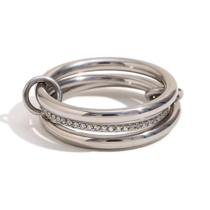Luxury Minimalist Stackable Ring For Men & Women – Elegant Men's Accessory | Accessorio Uomo Elegante