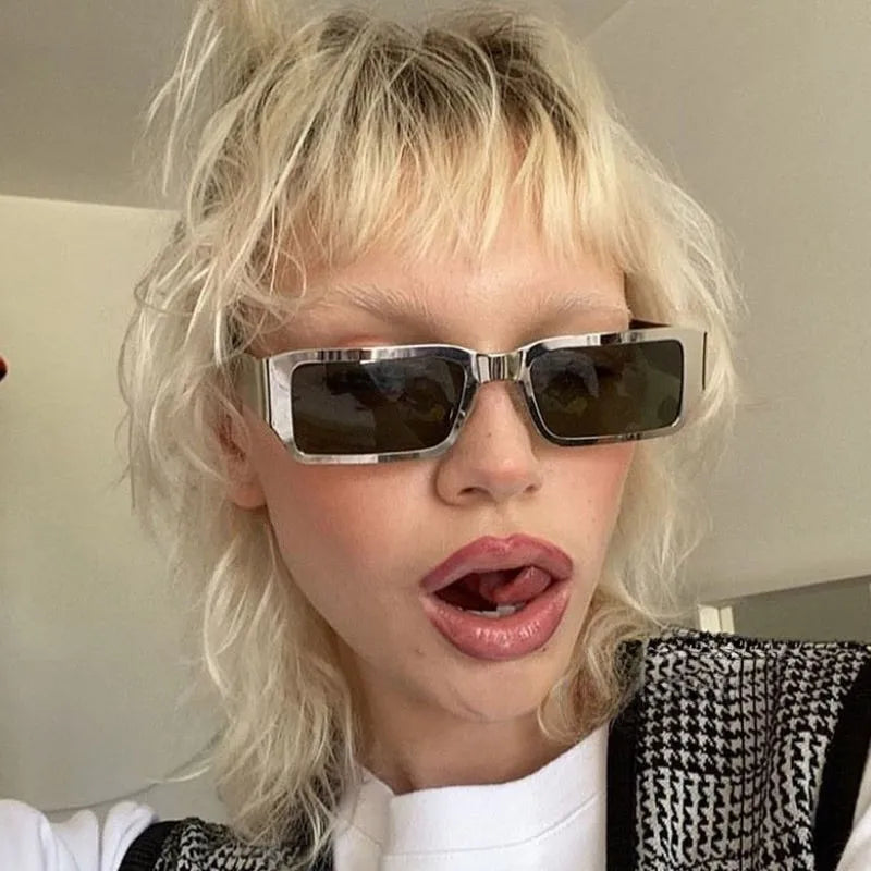 DRAVEN — Square Street Sunglasses – Minimalist Chic Shield