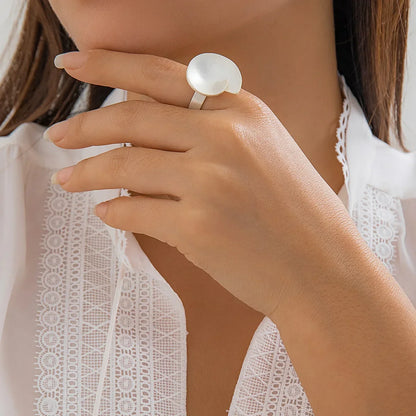 Luxury Irregular Geometric Ring