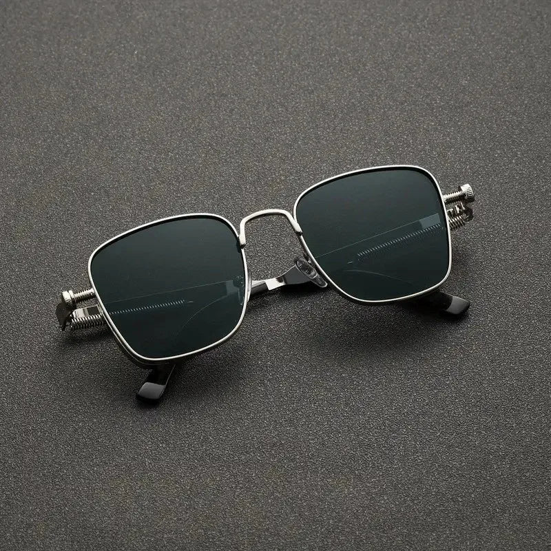 DRAVEN — Polarized Metal Sunglasses – High-End Punk Style