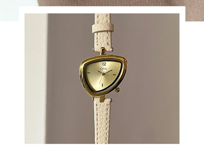 Men’s Triangular Luxury Watch – Bold Stainless Steel Design – Elegant Men's Accessory | Accessorio Uomo Elegante