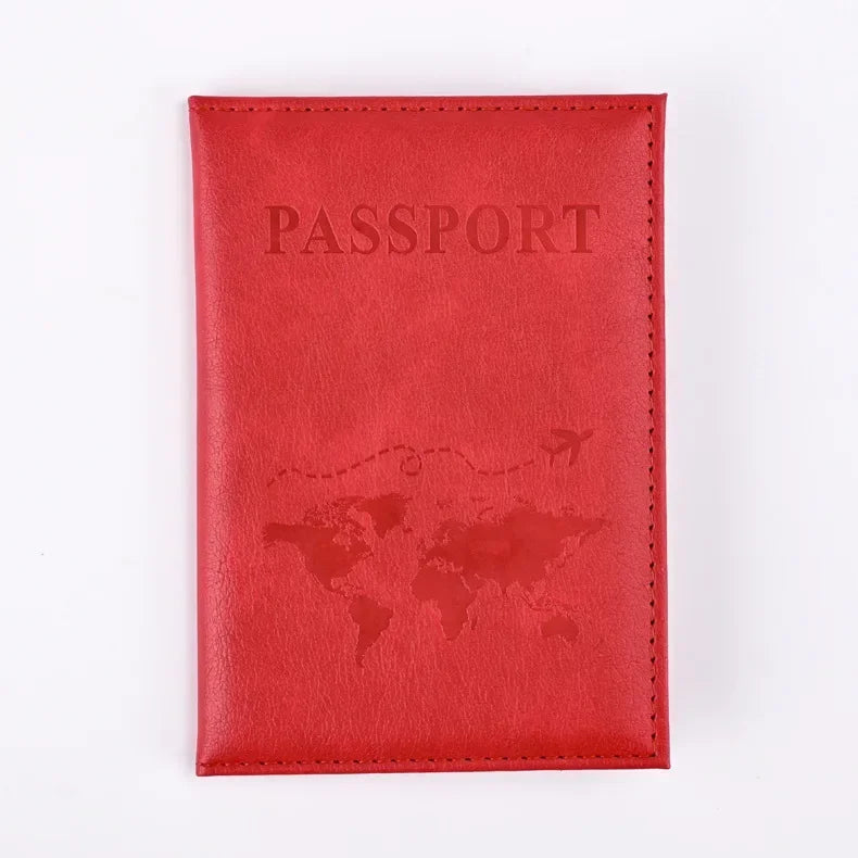 DRAVEN — PU Leather Passport Holder Travel Wallet Unisex Design