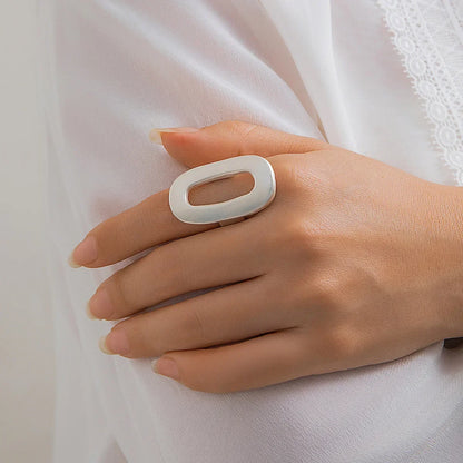 Luxury Irregular Geometric Ring – Elegant Men's Accessory | Accessorio Uomo Elegante