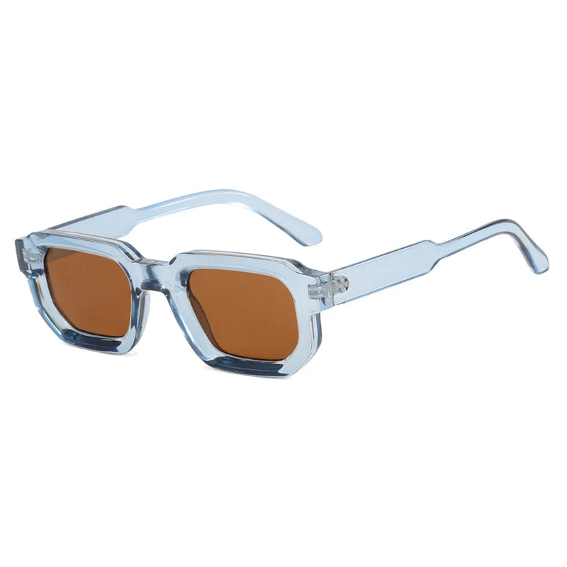 DRAVEN — Vintage Rectangle Sunglasses – Retro Luxury Design