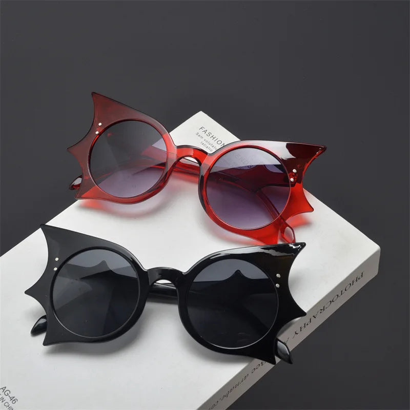 DRAVEN — Bat Sunglasses – Halloween Party Retro  Shades