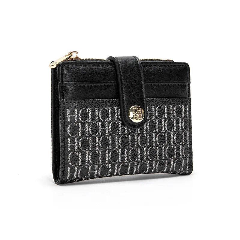 DRAVEN — Classic Square Wallet Women 2025 Snap Closure Design