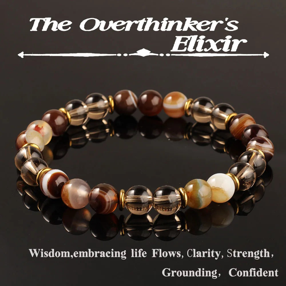 DRAVEN — Premium Brown Beaded Bracelet