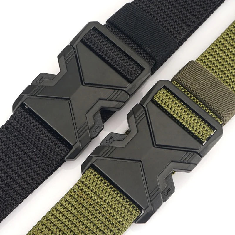 DRAVEN — Nylon Braided Belt Men Lightweight Breathable Design