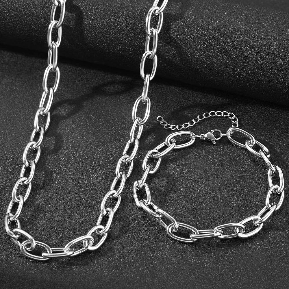 DRAVEN — Stainless Steel Minimalist Necklace – Adjustable Fine Chain Jewelry for Women