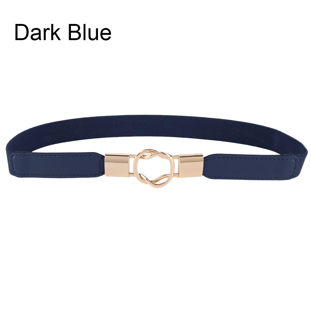 DRAVEN — Elastic Leaf Belt Women Thin Elegant Waistban