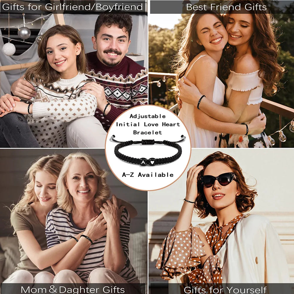 DRAVEN — A–Z Initial Braided Bracelet