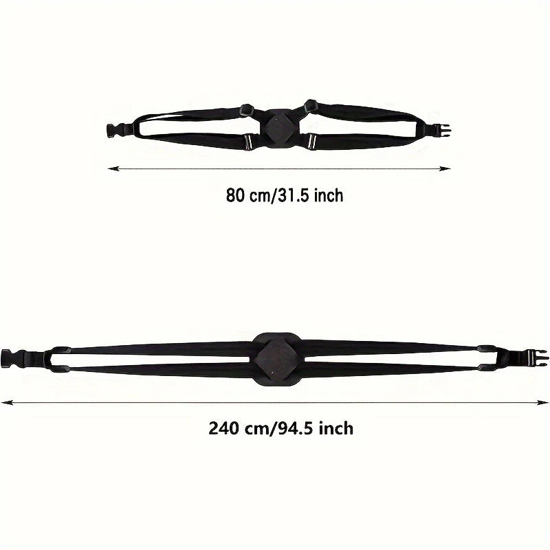 Elastic Luggage Strap Belt Multifunction Travel Design – Elegant Men's Accessory | Accessorio Uomo Elegante