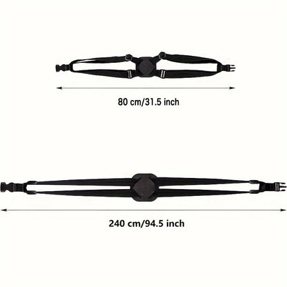 Elastic Luggage Strap Belt Multifunction Travel Design – Elegant Men's Accessory | Accessorio Uomo Elegante