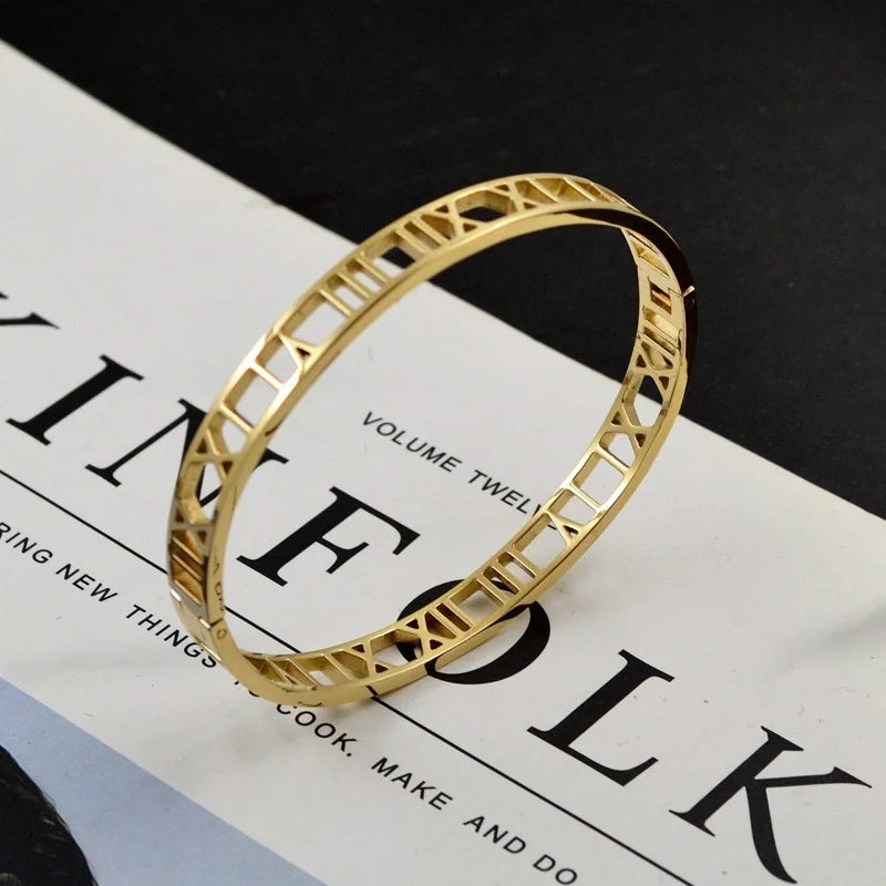 DRAVEN — Roman Stainless Steel Bracelet