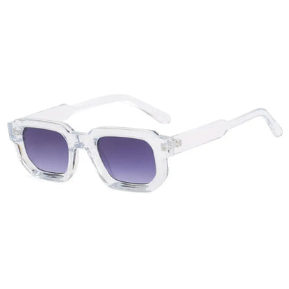 Classic Rectangle Sunglasses – Vintage Retro UV400 Eyewear