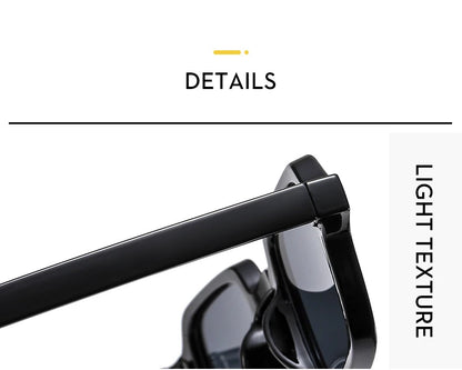 Luxury Rectangle Sunglasses – Vintage Designer Style – Elegant Men's Accessory | Accessorio Uomo Elegante