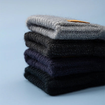 Knitted Fingerless Gloves – Unisex Winter Street Style