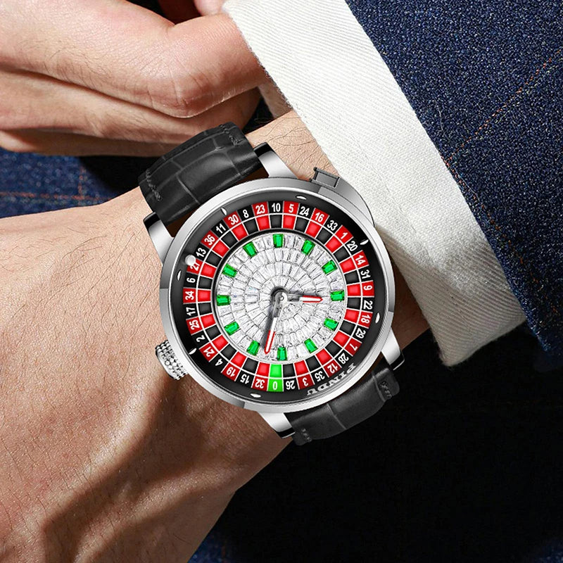 DRAVEN — SpinMaster – PINDU Roulette Mechanical Watch with NH35A Movement & Sapphire Glass