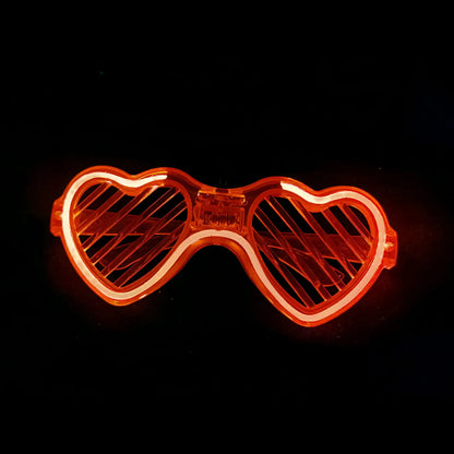Glow Light Sunglasses – Neon Party Style – Elegant Men's Accessory | Accessorio Uomo Elegante