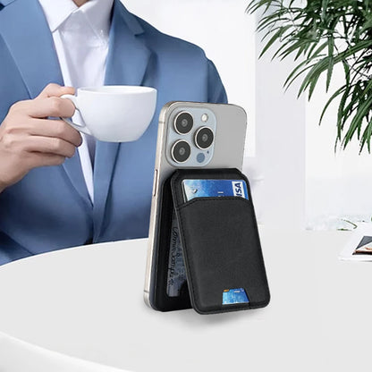 MagSafe Leather Wallet Holder Case iPhone 16 15 14 13 Pro Max – Elegant Men's Accessory | Accessorio Uomo Elegante