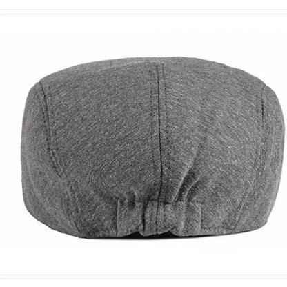 2025 Retro Soft Beret – Minimalist Street Style Cap – Elegant Men's Accessory | Accessorio Uomo Elegante