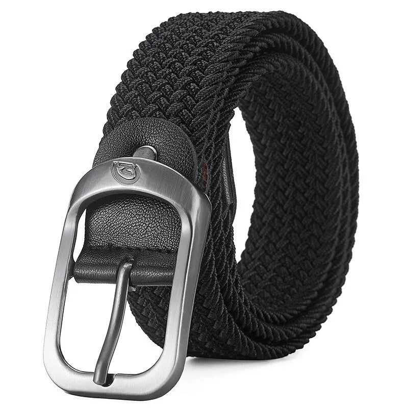DRAVEN — Woven Elastic Belt Unisex Casual Outdoor Design