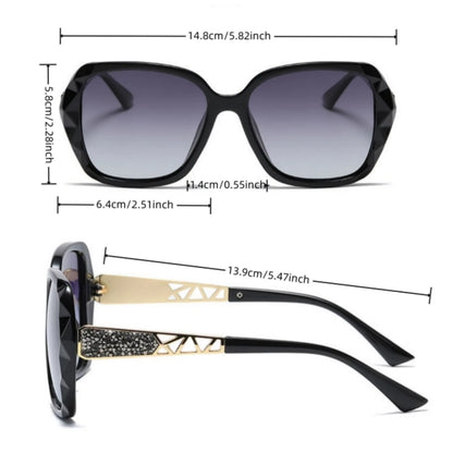 Diamond-Embellished Sunglasses – Elegant Summer Design – Elegant Men's Accessory | Accessorio Uomo Elegante