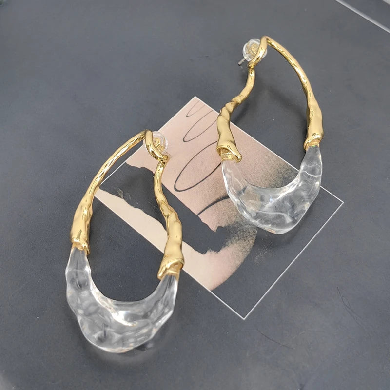 DRAVEN — Irregular Modern Statement Earrings