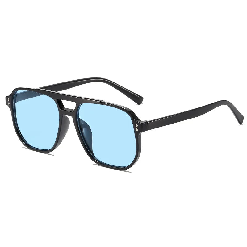 DRAVEN — Vintage Big Square Sunglasses – Unisex UV400 Shades