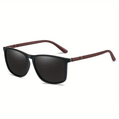 Polarized Sport Sunglasses – Lightweight Square Frame – Elegant Men's Accessory | Accessorio Uomo Elegante