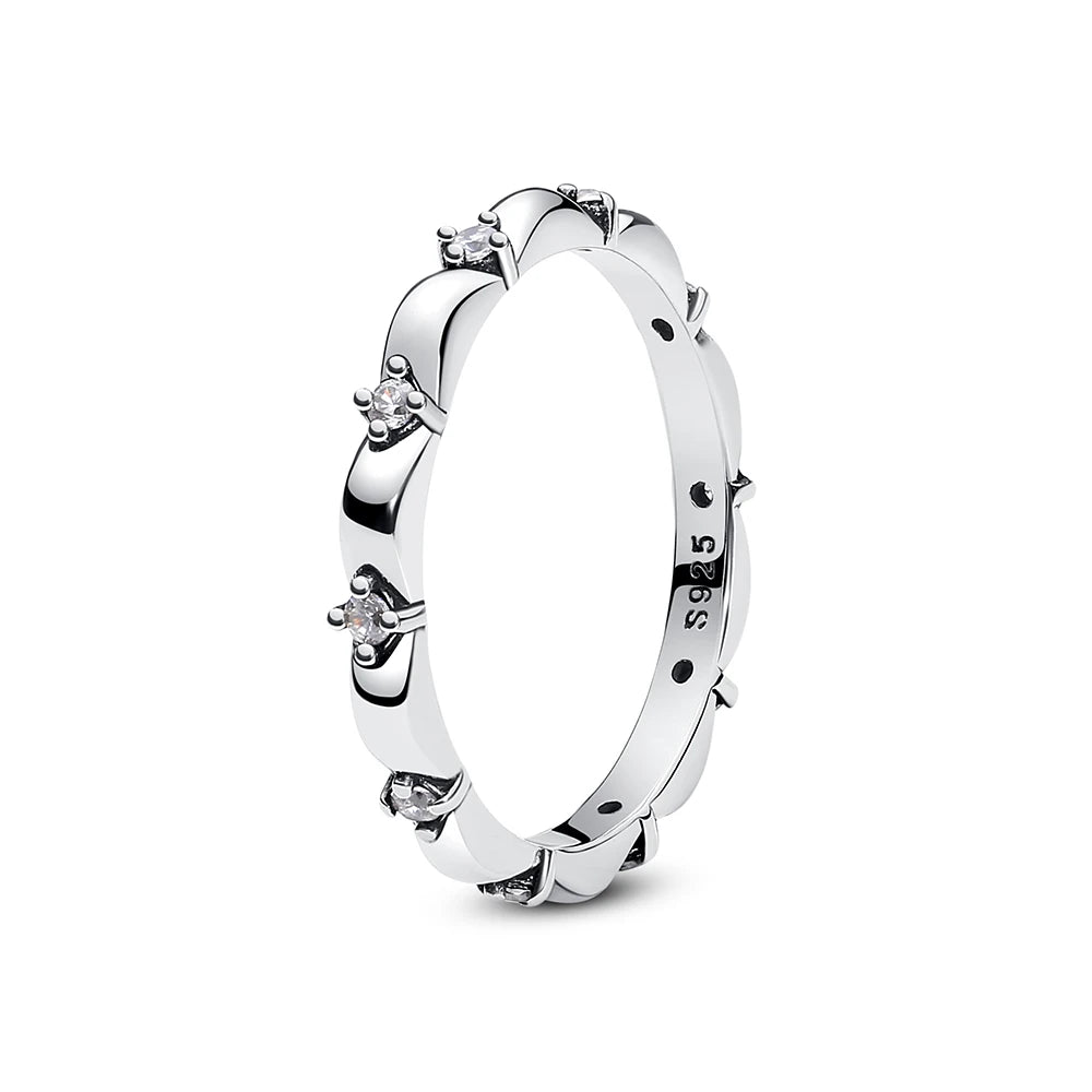 DRAVEN — Rose Gold Crown Heart Ring