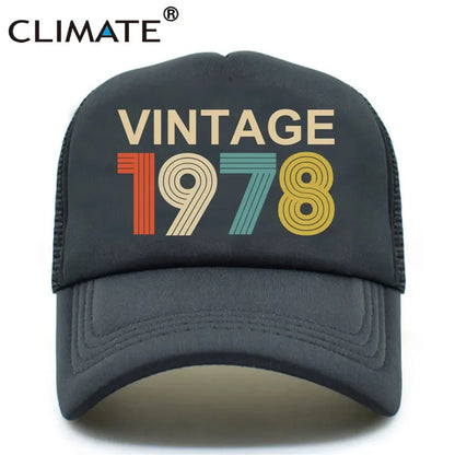 Retro 1978 Trucker Cap – Vintage Street Style