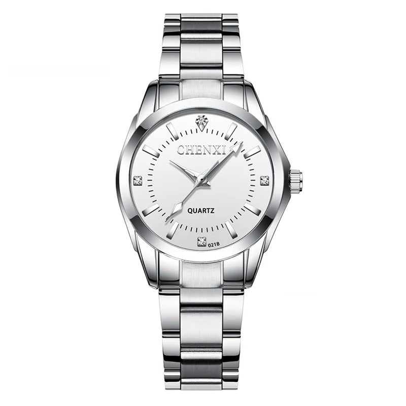 DRAVEN — Women’s Luxury Steel Watch – Luminous Quartz & Elegant Design