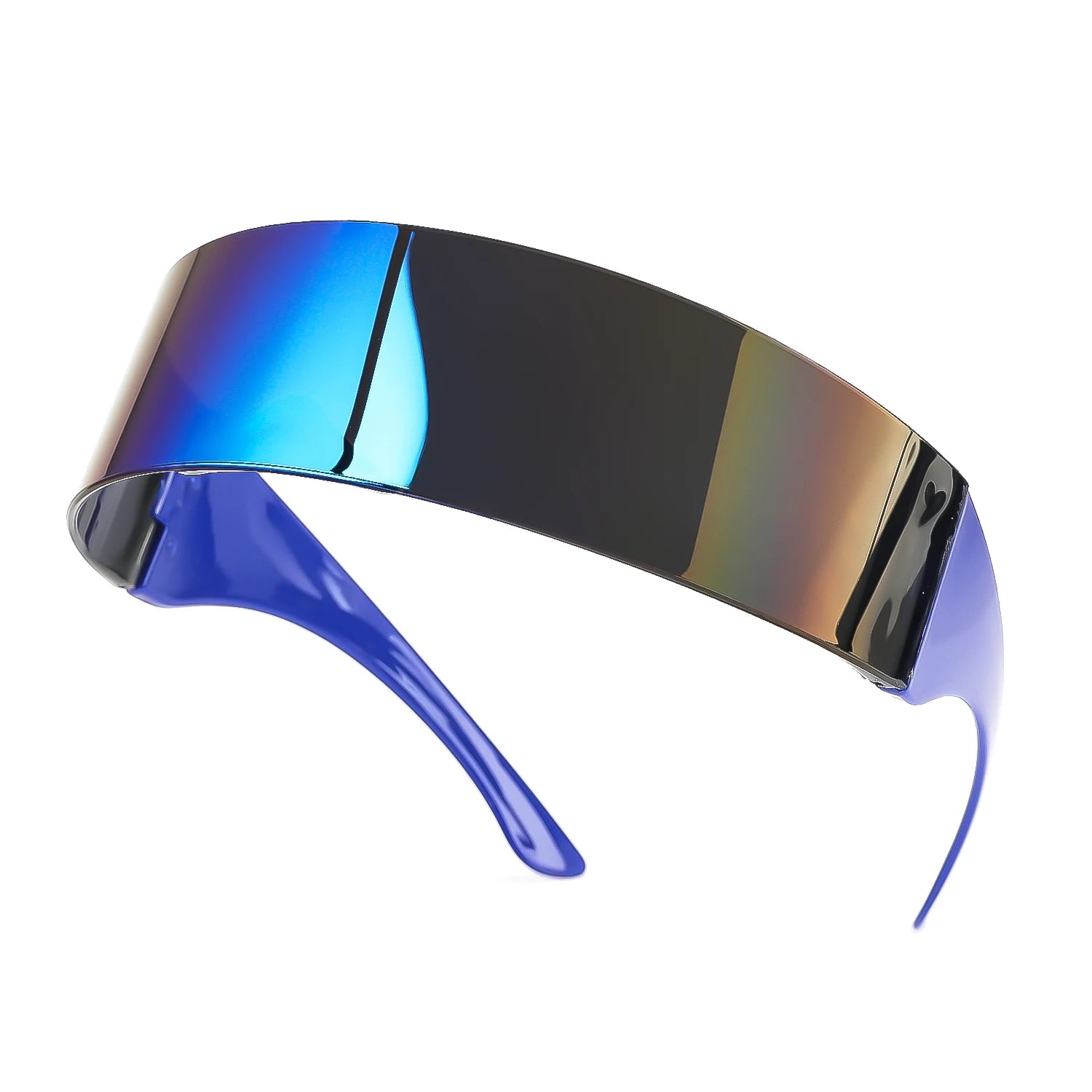 Futuristic Tech Sunglasses – Y2K Visor Style – Elegant Men's Accessory | Accessorio Uomo Elegante