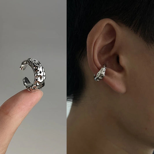 DRAVEN — Irregular Metal Circle Ear Clip — Prodotti