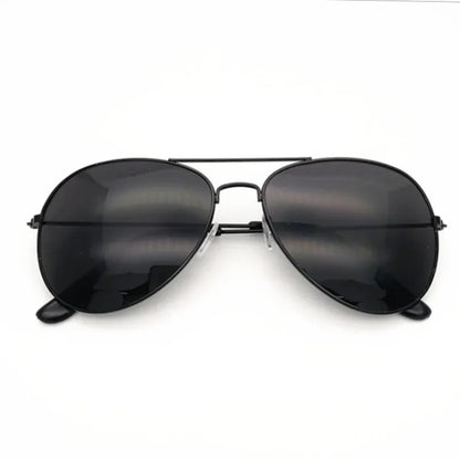 Pilot Round Sunglasses – Gradient Mirror Design – Elegant Men's Accessory | Accessorio Uomo Elegante