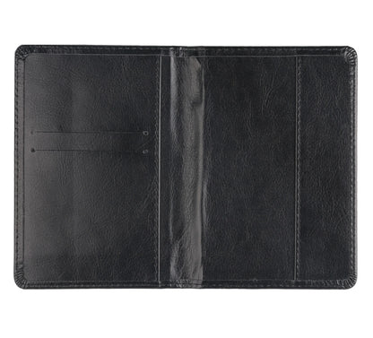 Leather Passport Holder Travel Wallet Unisex Organizer – Elegant Men's Accessory | Accessorio Uomo Elegante