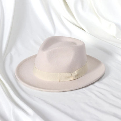 Elegant Wool Fedora – Unisex Classic Jazz Hat