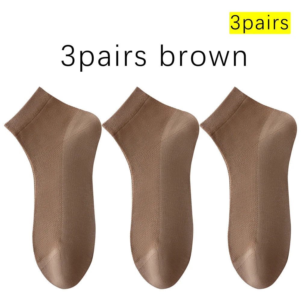 DRAVEN — Mulberry Silk Mid-Calf Socks – Men’s Luxury Business Style