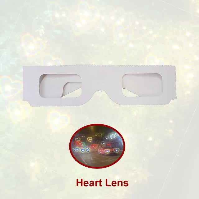 DRAVEN — Diffraction Party Glasses – Love & Firework Light Show Set (5PCS)