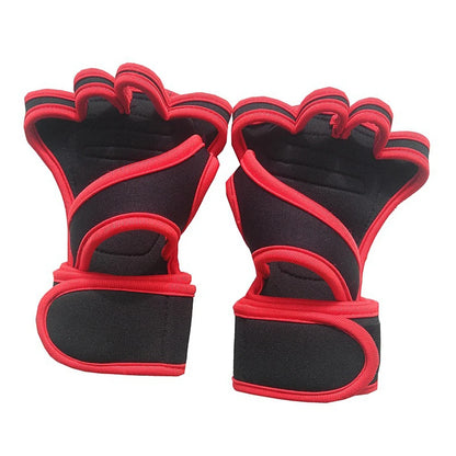 Weight Lifting Gloves – Full Palm Protection & Wrist Wraps