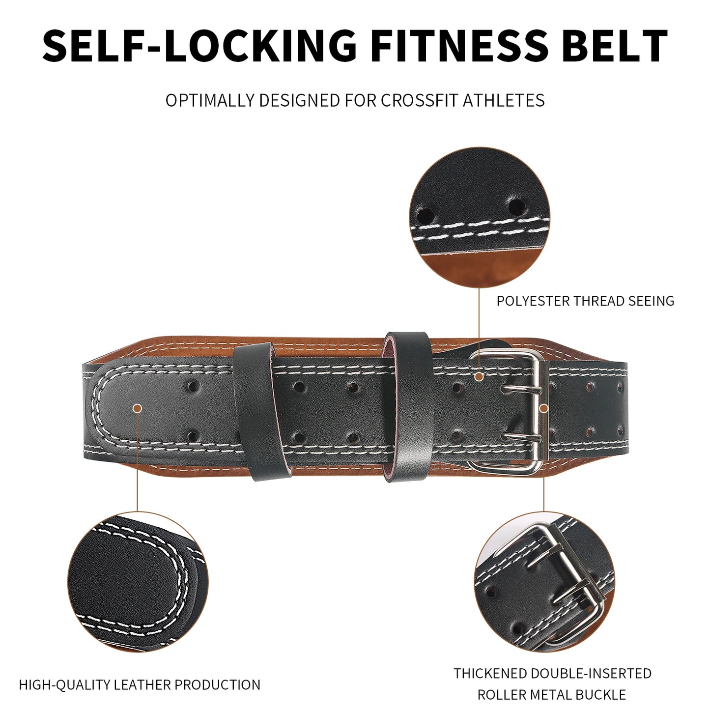 DRAVEN — Weight Lifting Belt Men Women Gym Fitness Support